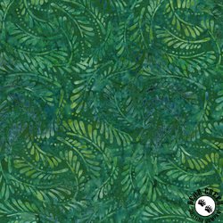 Wilmington Prints Mystic Vineyard Batik Ferns Green