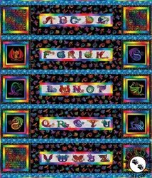Rainbow Dragon II Free Quilt Pattern