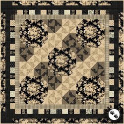 Vintage Onyx Free Quilt Pattern by Marcus Fabrics