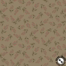 Henry Glass Simply Charming Trailing Berry Vines Brown