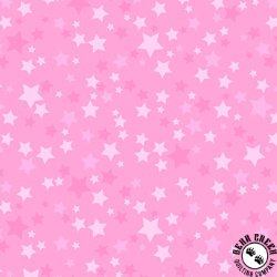 Maywood Studio Playtime Flannel Stars Pink