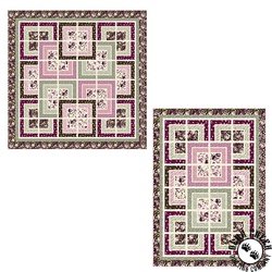 Dahlia Cabins Quilt Pattern