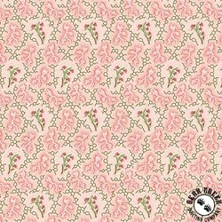 Andover Fabrics Ayla Thistle Bloom Blush