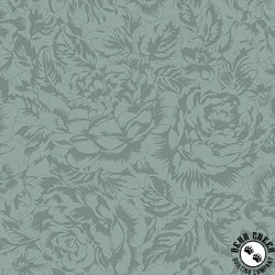 Maywood Studio La Fleur Flannel Tonal Floral Blue