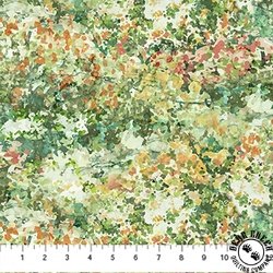 Northcott The Great Outdoors Meadow Scene Green/Multi
