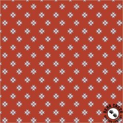 Windham Fabrics Front Porch Quilt Star Red