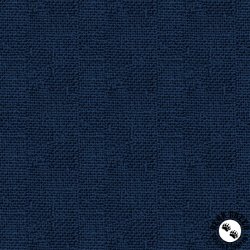P&B Textiles Love and Glory Burlap Texture Navy