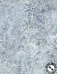 Wilmington Prints Starlight Batiks Dots and Leaves Blue Wilmington Prints Starlight Batiks Dots and Leaves Blue