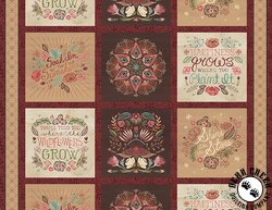 Wilmington Prints Floralscape Craft Panel Multi