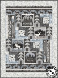 Wild Woods Lodge Throw Free Quilt Pattern