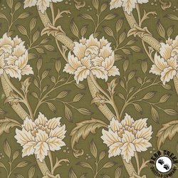 Moda Morris Manor Hammersmith Florals Sage