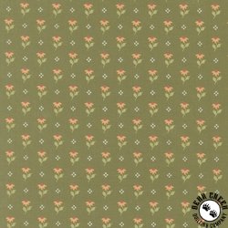 Moda Wild Honey Bumbling Posies Fern Moda Wild Honey Bumbling Posies Fern