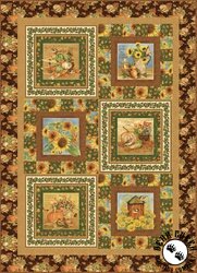 Harvest Botanical Free Quilt Pattern by Henry Glass