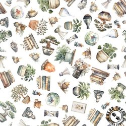 QT Fabrics Home Sweet Home Decor White QT Fabrics Home Sweet Home Decor White