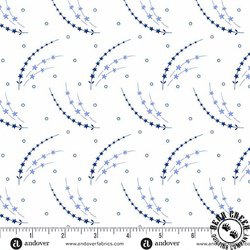 Andover Fabrics Tradition Shooting Star White