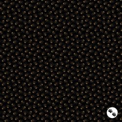 Andover Fabrics Espresso Split Beans Black Andover Fabrics Espresso Split Beans Black