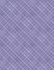 Wilmington Prints Fleur Amour Plaid Purple