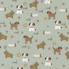 Moda Lucky Puppy Parade Sky