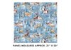 Benartex Woodland Wonderland Scenic Medium Blue