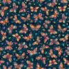 QT Fabrics Fluttering Garden Butterflies Teal