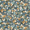 Andover Fabrics Luxe Mini Floral Navy