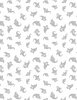 Wilmington Prints Essentials Spooky Spectacle Ghost Toss White on White