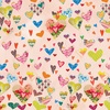 Benartex Follow Your Joy Hearts Light Blush