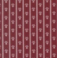 Moda American Gatherings III Stripe Bouquet Deep Crimson