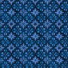 QT Fabrics Rule the Roost Flower Geo Blue