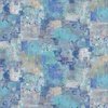 Clothworks Painter's Joy Patchwork Blue