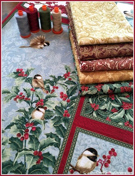 Chickadees and Berries Christmas Gift Trio Tutorial