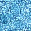 Anthology Fabrics Moody Blue Baliscapes Batik Mini Flower Sky