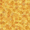 QT Fabrics Hunny Bunny Honeycomb Blender Honey