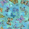 Windham Fabrics Shine On Flutter Turquoise