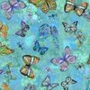 Windham Fabrics Shine On Flutter Turquoise