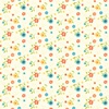 Here Comes The Sun by Riley Blake Designs Flower Toss Cream