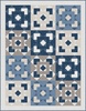 Patchwork Blue True North Free Quilt Pattern