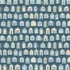 Andover Fabrics Driftwood Beach Huts Blue