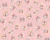 Maywood Studio La Fleur Flannel Bouquets Pink