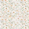 Clothworks Daisy Field Packed Floral Cream