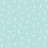 Andover Fabrics Welcome Spring Bunnies Teal