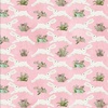 3 Wishes Fabric Touch of Spring Bunnies Pink
