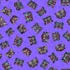 QT Fabrics Night Flight Butterfly Toss Purple