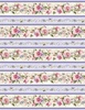 Wilmington Prints Fleur Amour Border Stripe