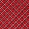 Windham Fabrics Holiday Greetings Festive Plaid Ruby
