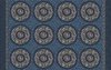 Maywood Studio Lovely Bunch Wreaths Navy