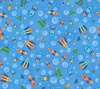 Maywood Studio Space Monsters Rush Hour Spaceships Medium Blue