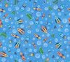 Maywood Studio Space Monsters Rush Hour Spaceships Medium Blue