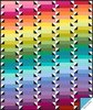 Century Solids Rainbow Rundle Free Quilt Pattern
