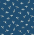Andover Fabrics Petite Beehive Petite Bee Cobalt